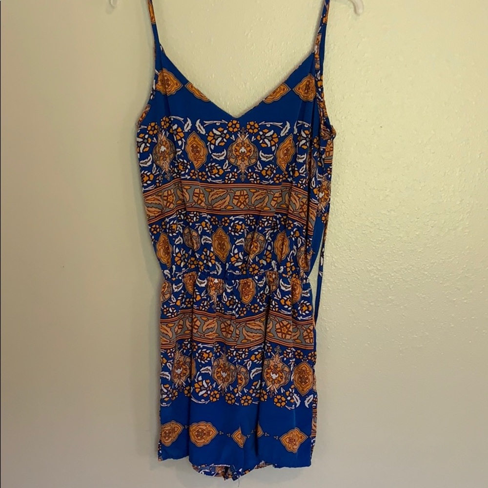 Patterned Romper